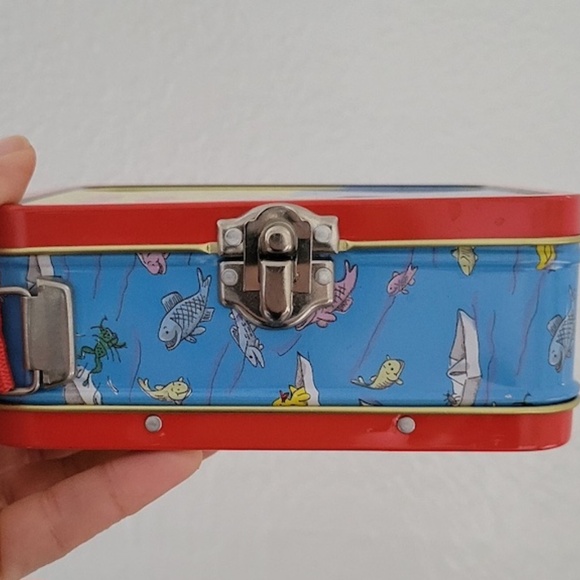 Vintage 1999 Curious George Mini Tin Lunch Box - Picture 3 of 4
